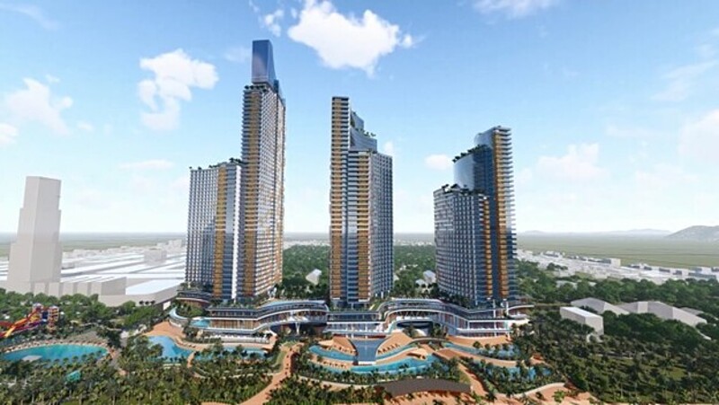 Phối cảnh dự án Sunbay Park Hotel & Resort.