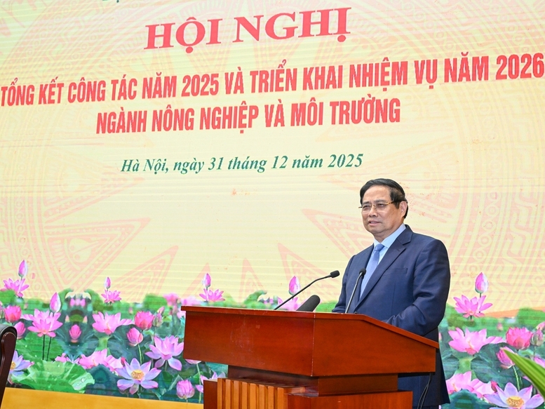 Thủ tướng cho rằng, trong kỷ nguyên mới, nông nghiệp vẫn là trụ đỡ nhưng phải đột phá mạnh mẽ hơn.