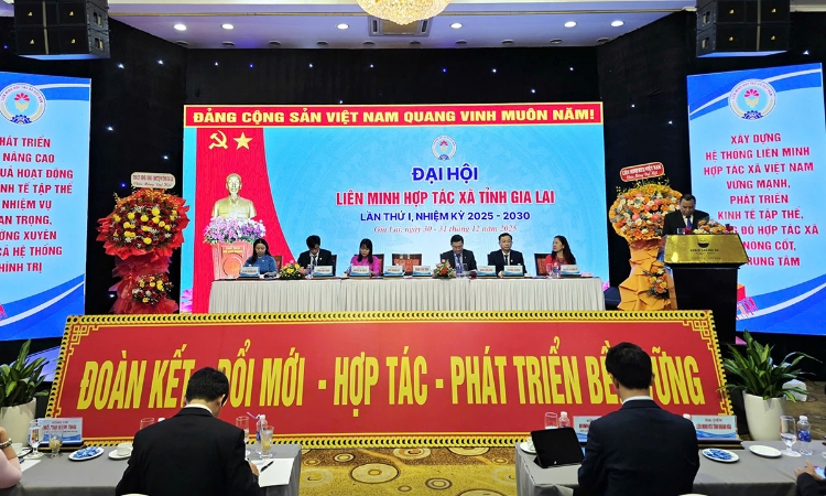 Đại hội đại biểu Liên minh HTX tỉnh Gia Lai: Khẳng định vai trò trụ cột trong phát triển nông nghiệp, nông thôn