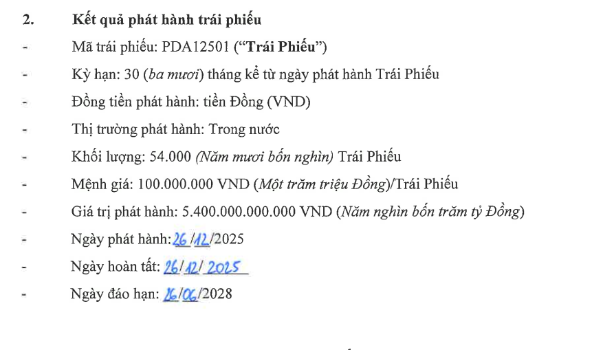 Thương vụ trái phiếu 5.400 tỷ đồng của Công ty Phát Đạt.