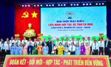 The Executive Committee of Ca Mau Cooperative Alliance for the new term.