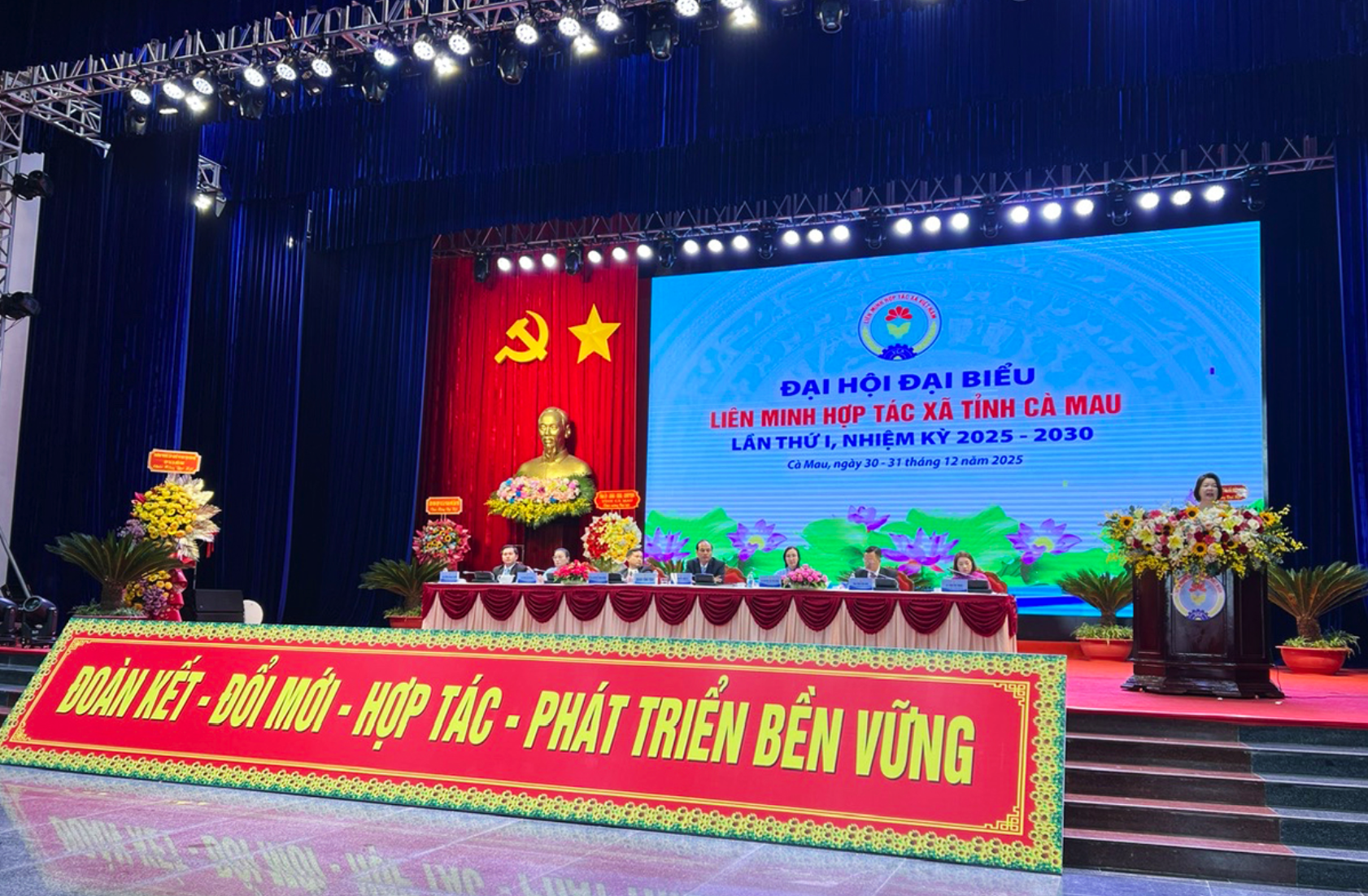 The Congress of Ca Mau Cooperative Alliance opened on the morning of December 31.