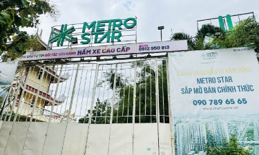 Dự án Metro Star tọa lạc tại mặt tiền đường Võ Nguyên Giáp, phường Phước Long, TP.HCM (trước đây là TP. Thủ Đức, TP.HCM).