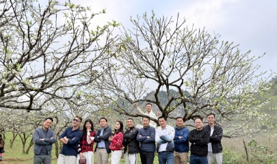 Du khách Cần Thơ, TP HCM thích thú checkin hoa mận và tận hưởng mùa đông Tây Bắc