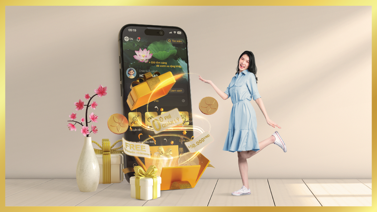 Mở tài khoản mới, Đón lộc tân xuân cùng BAC A BANK.