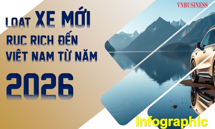 Loạt xe mới đổ vào Việt Nam từ năm 2026