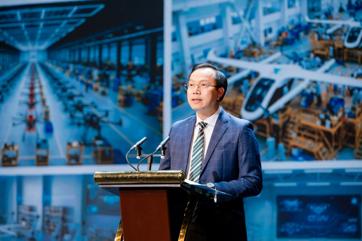 Ông Đoàn Trung Kiên - Phó chủ tịch UBND tỉnh Tây Ninh phát biểu tại sự kiện