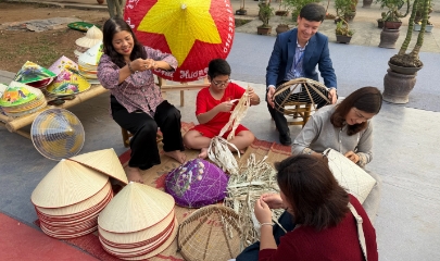 nón làng chuông