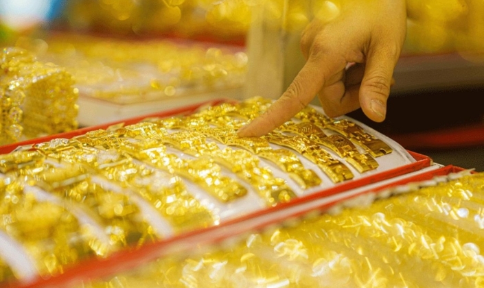 vàng miếng và vàng nhẫn lập đỉnh mới