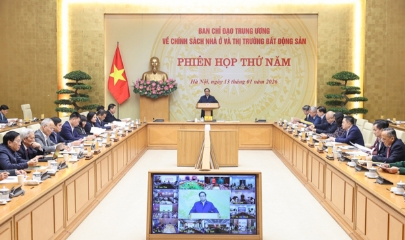 Thủ tướng họp Ban Chỉ đạo về chính sách nhà ở và thị trường bất động sản