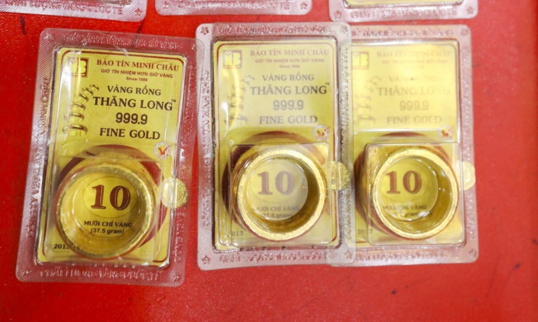 vàng nhẫn tăng giá