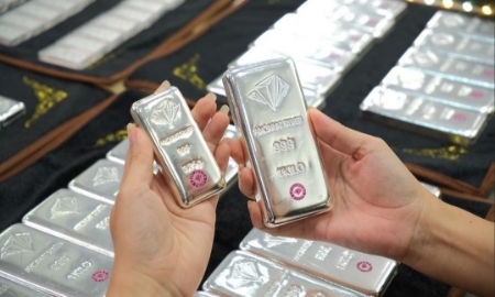 Giá bạc tăng