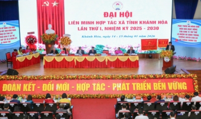 Đại hội Liên minh HTX tỉnh Khánh Hòa