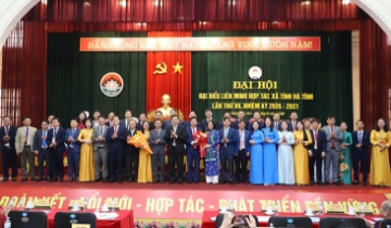 Đại hội Liên minh HTX tỉnh Hà Tĩnh: Từ ‘hỗ trợ sinh tồn’ đến ‘kiến tạo phát triển’ của kinh tế hợp tác