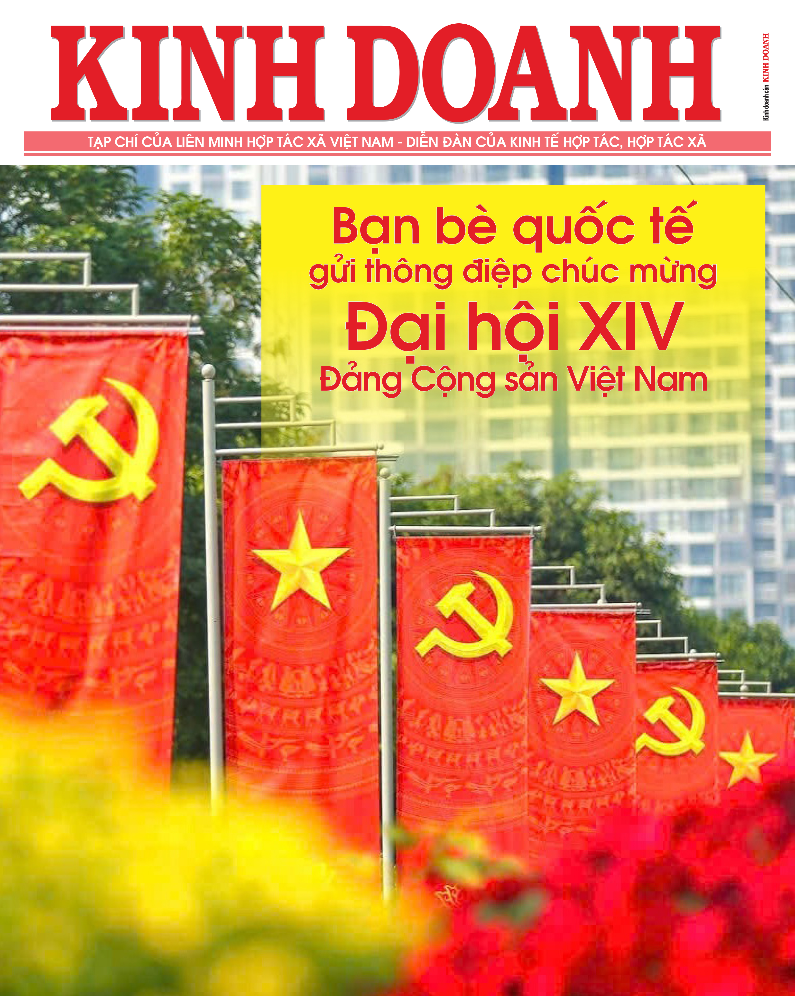 Bạn bè quốc tế gửi thông điệp chúc mừng Đại hội XIV của Đảng