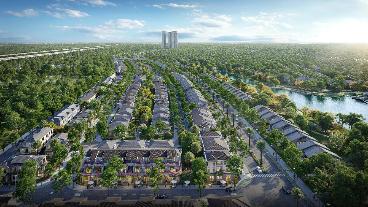 Phân khu Mùa Lễ Hội nằm tại cửa ngõ đô thị Eco Retreat.