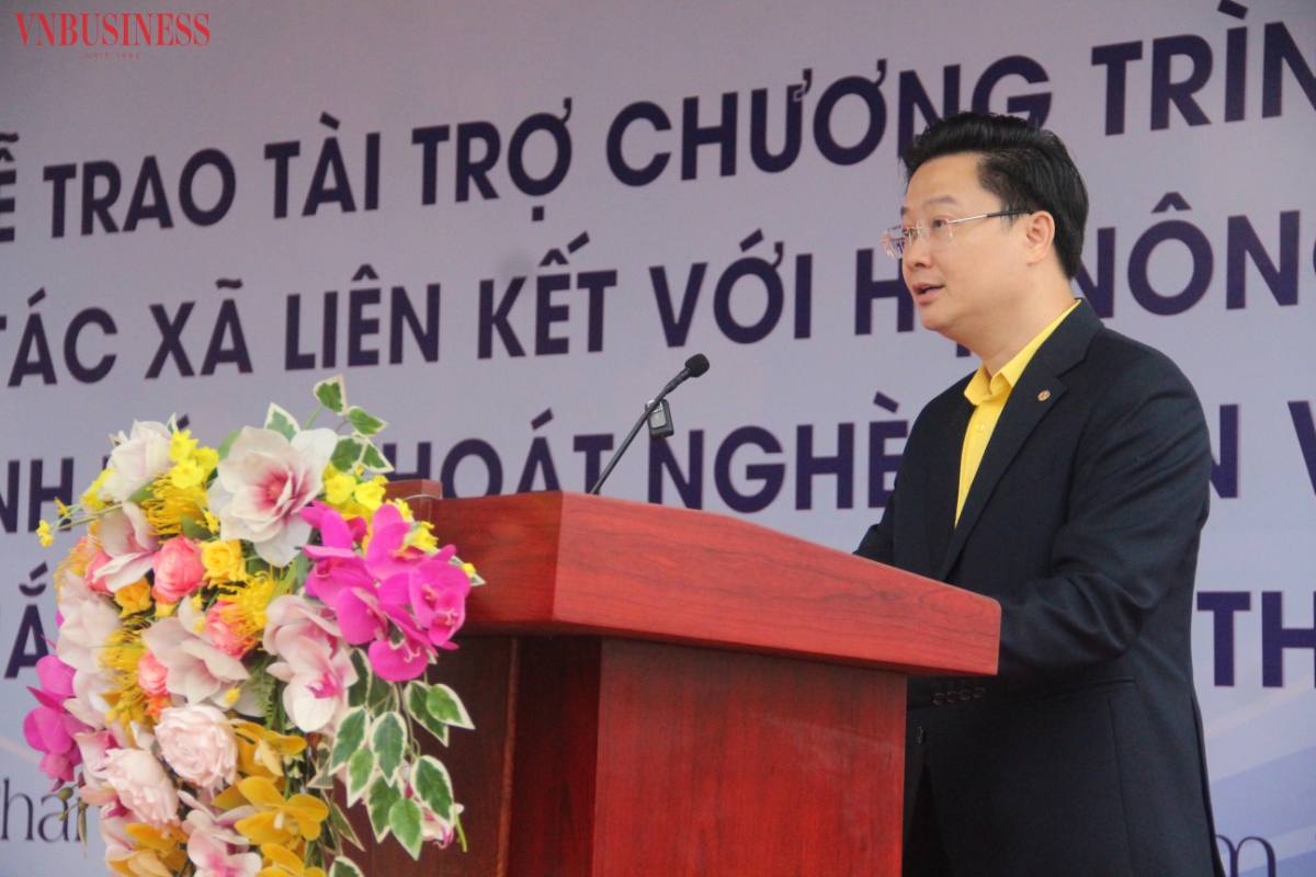 Giám đốc Quỹ Thiện Tâm nêu định hướng phát triển chuỗi liên kết HTX.