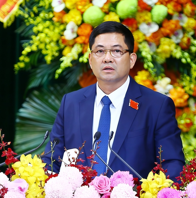 Đồng chí Nguyễn Hồng Thái, Ủy viên Ban Chấp hành Trung ương Đảng, Bí thư Tỉnh ủy Bắc Ninh.