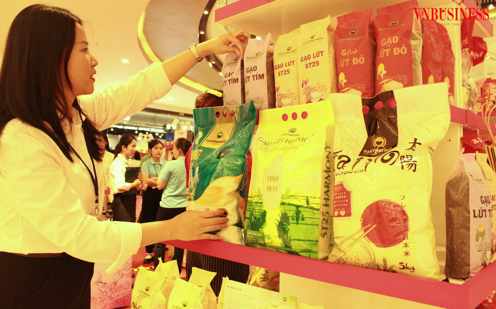 Nhiều sản phẩm gạo lứt chất lượng cao của Việt Nam đang vươn ra thị trường quốc tế.