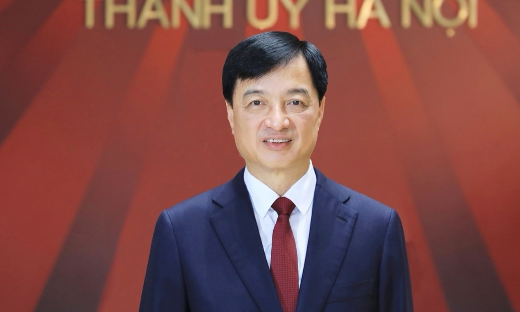 Ủy viên Bộ Chính trị, Bí thư Thành ủy Hà Nội Nguyễn Duy Ngọc.