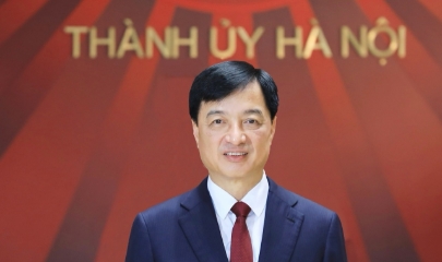 Ủy viên Bộ Chính trị, Bí thư Thành ủy Hà Nội Nguyễn Duy Ngọc.