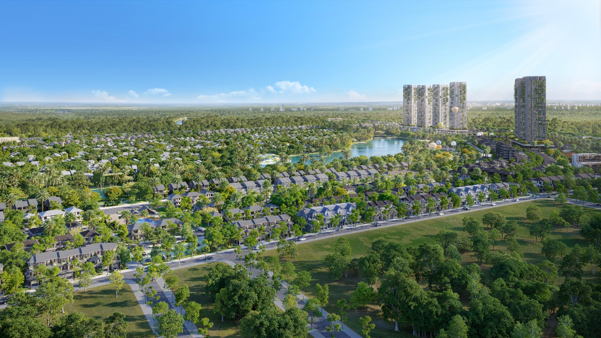 Rừng Mai nằm tại vị trí kết nối giữa nội khu và ngoại khu.