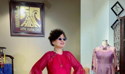 Nhà thiết kế Xuân Thu.