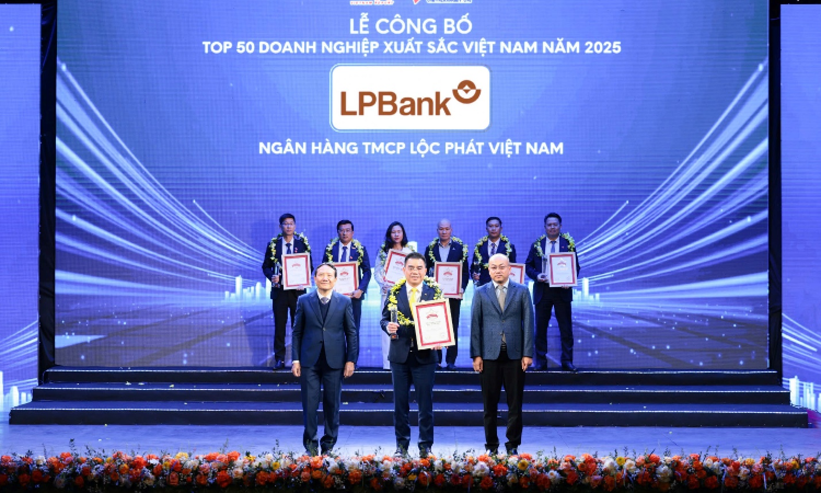 LPBank gia nhập Top 50 Doanh nghiệp xuất sắc Việt Nam: Dấu ấn của sự bứt phá