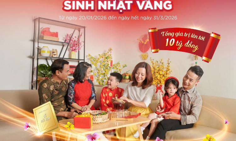 Agribank dành 10 tỷ đồng tri ân khách hàng với chương trình “Xuân an khang – Sinh nhật vàng”