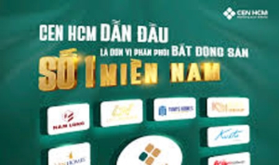 Công ty Cen HCM hiện đang phân phối hàng loạt dự án bất động sản có quy mô lớn tại thị trường phía Nam.