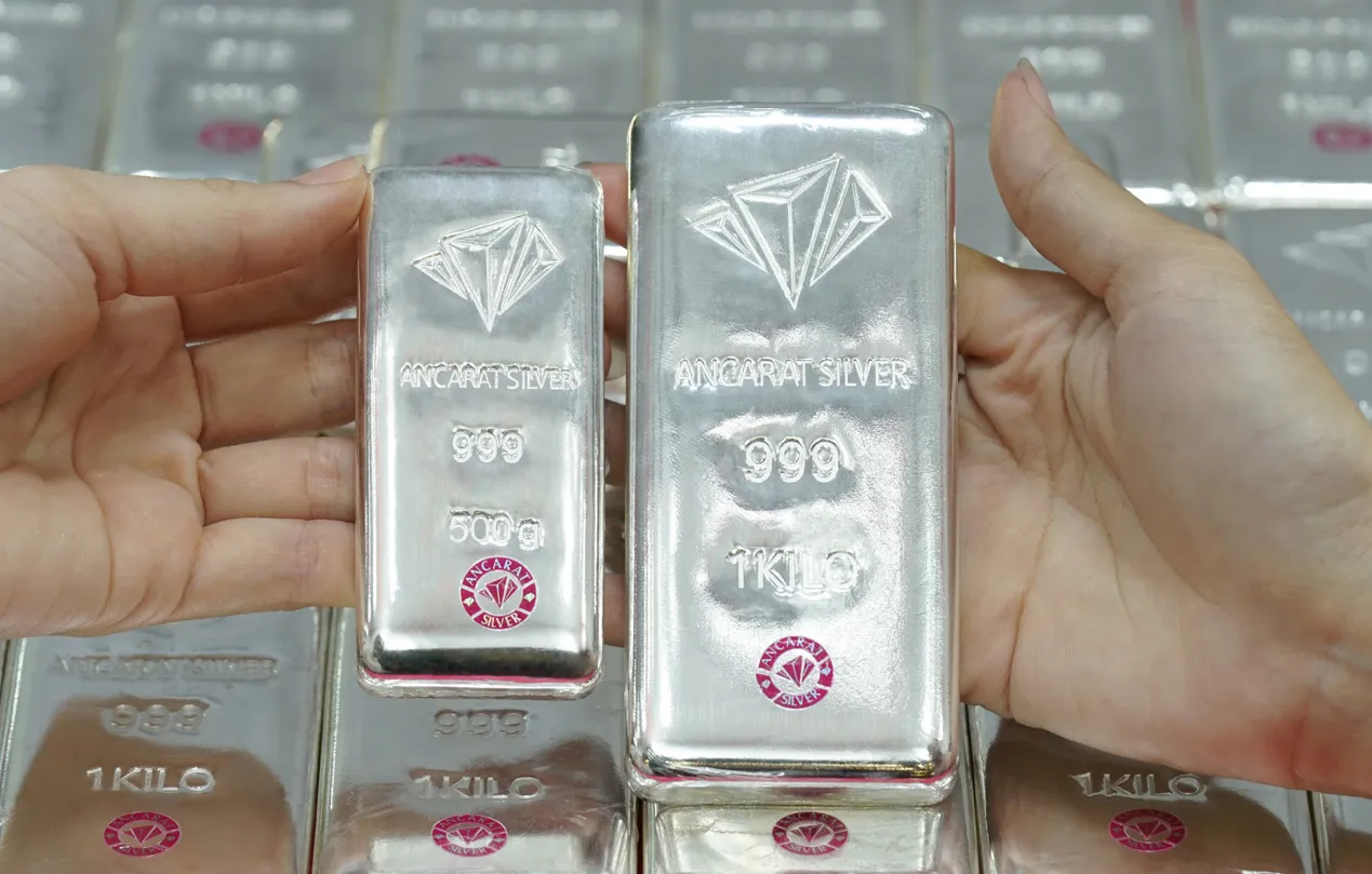 Giá bạc đang hướng tới kỷ lục mới.