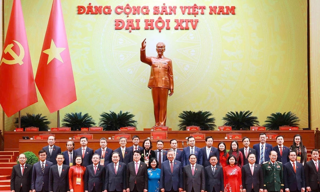Lãnh đạo Đảng, Nhà nước và Đoàn đại biểu Đảng bộ Mặt trận Tổ quốc, các đoàn thể Trung ương dự Đại hội XIV của Đảng.