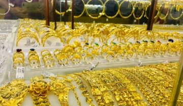 Vàng nhẫn và vàng miếng đều neo ở mức kỷ lục 174,3 triệu đồng/lượng