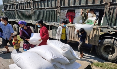 Xuất cấp hơn 4.150 tấn gạo hỗ trợ 5 địa phương nhân dịp Tết và giáp hạt.