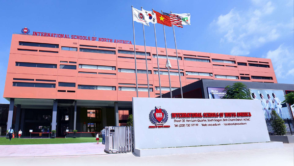 Trường Quốc tế Bắc Mỹ - Nam Sài Gòn tại Khu dân cư Him Lam tại Bình Chánh (cũ), TP. HCM.