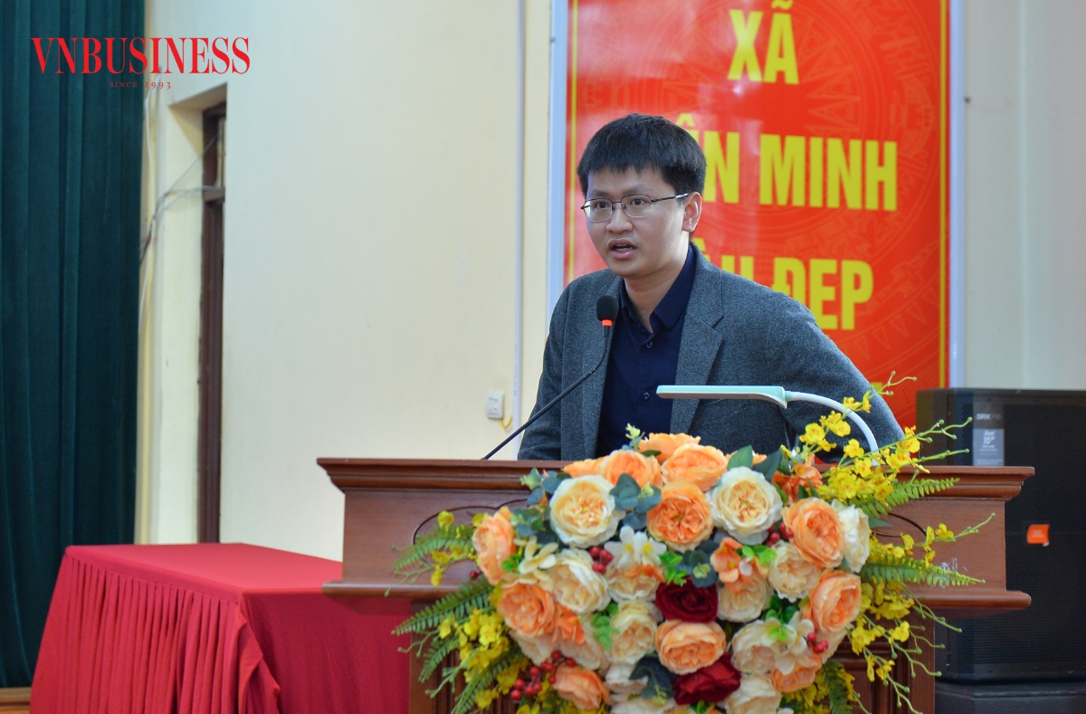 Đại diện Công ty Sorimachi Việt Nam phát biểu tại Hội nghị.