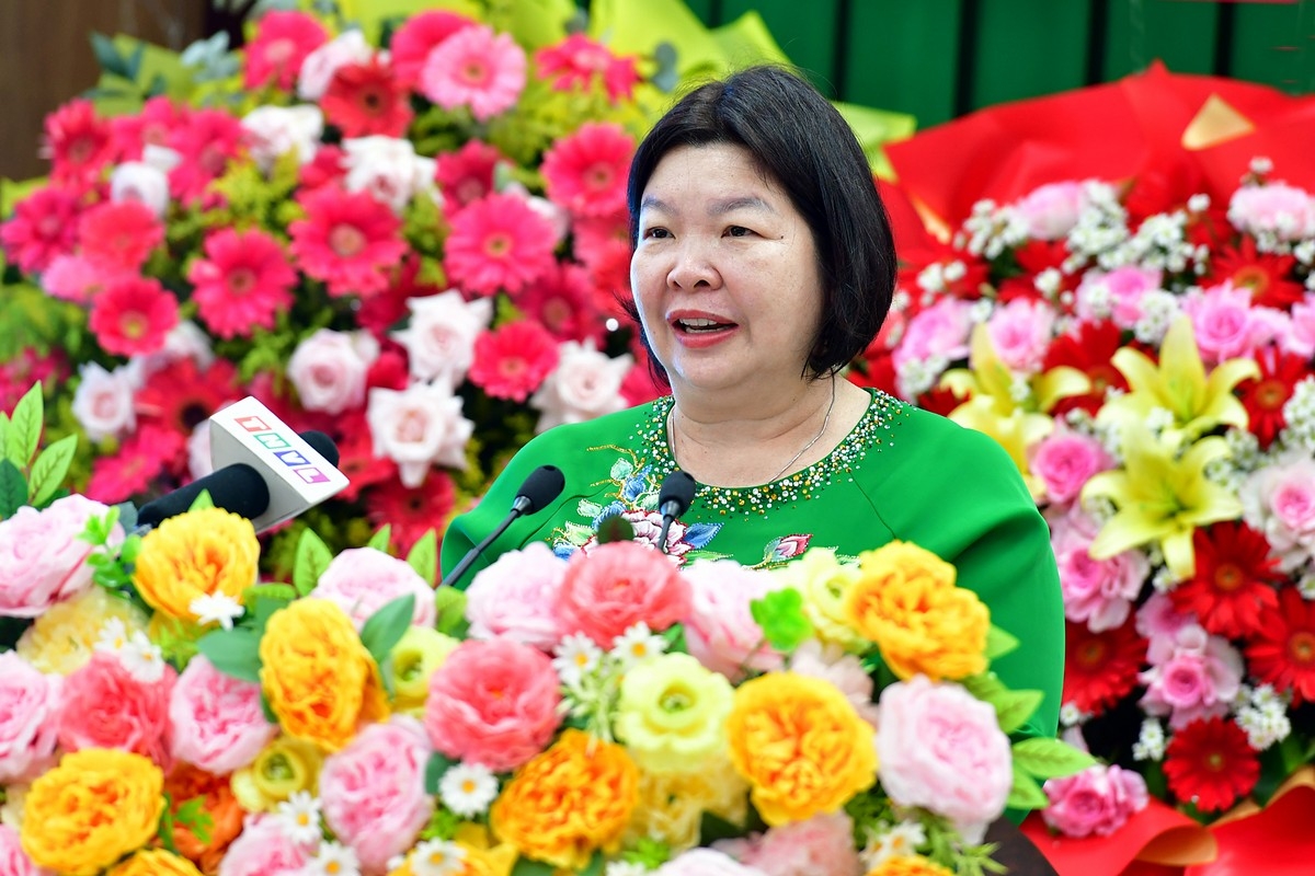 Chủ tịch Liên minh HTX Việt Nam Cao Xuân Thu Vân nhấn mạnh yêu cầu mang tính cốt lõi phát triển kinh tế tập thể, HTX trong giai đoạn mới.