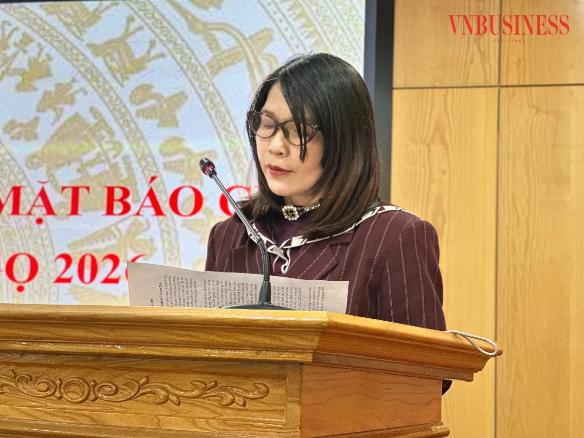 Bà Mai Thu Hiền, Phó Vụ trưởng Vụ Kế hoạch, Tài chính và Quản lý doanh nghiệp, Bộ Công Thương.