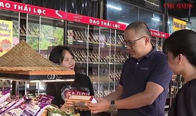 Sản phẩm OCOP có bảo hộ thương hiệu được khách hàng ưu tiên lựa chọn.