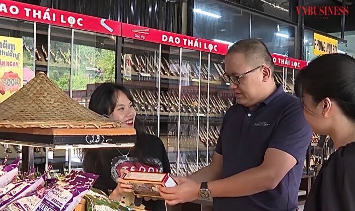 Sản phẩm OCOP có bảo hộ thương hiệu được khách hàng ưu tiên lựa chọn.