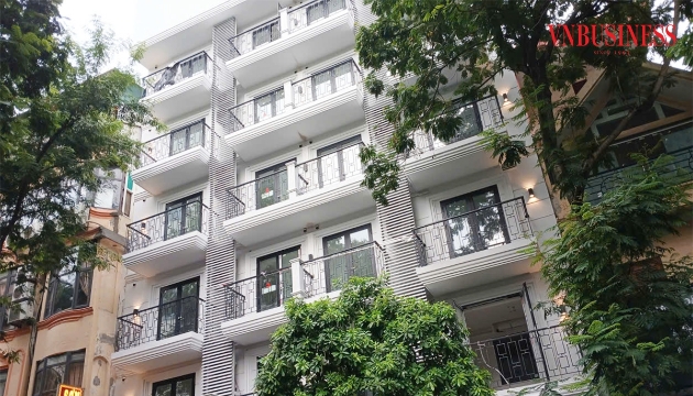 nhà phố cổ ven hồ Tây