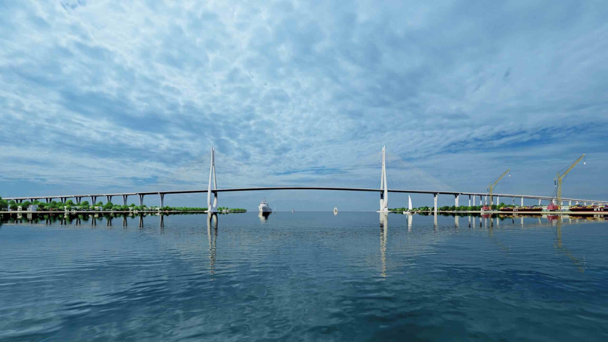 Phối cảnh cầu Cát Lái – một trong những dự án CC1 tham gia triển khai