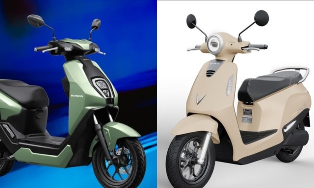 So găng xe máy Honda và Vinfast