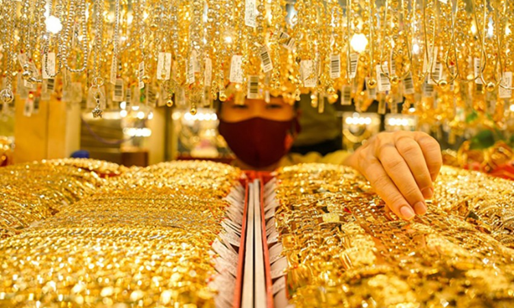Giá vàng trong nước tăng gần 8 triệu đồng/lượng sau 1 tuần giao dịch