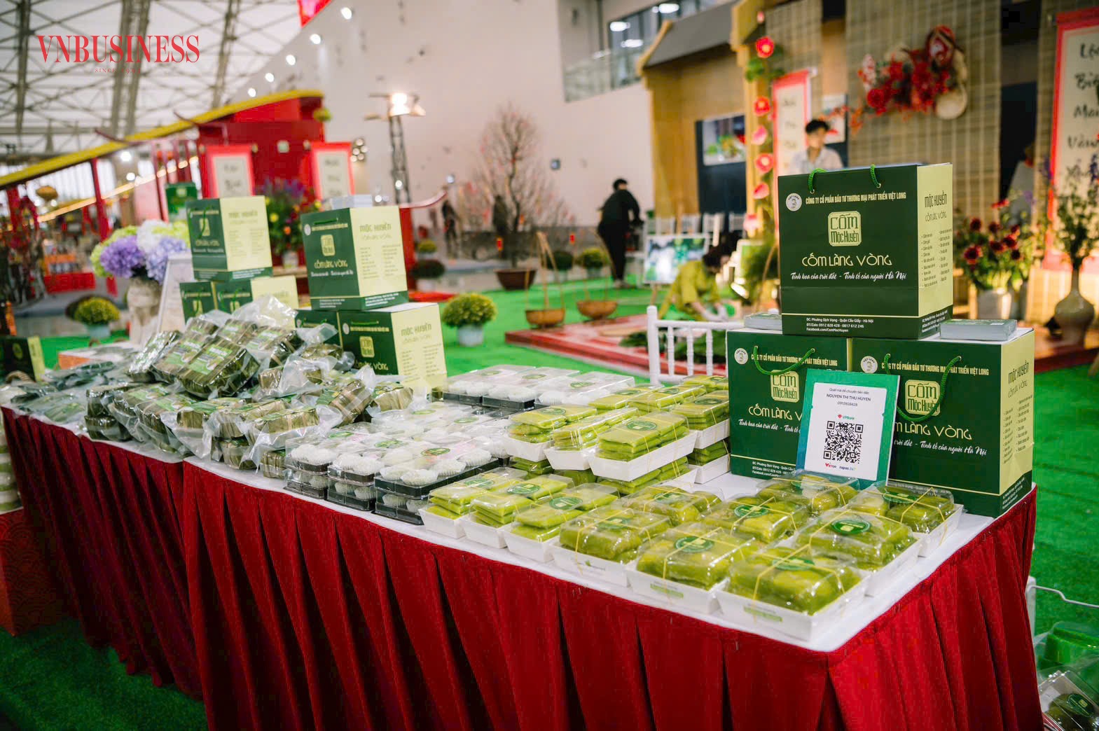 Bánh chưng, bánh cốm và nhiều thực phẩm OCOP của nhiều địa phương đều có nguồn gốc xuất xứ rõ ràng.