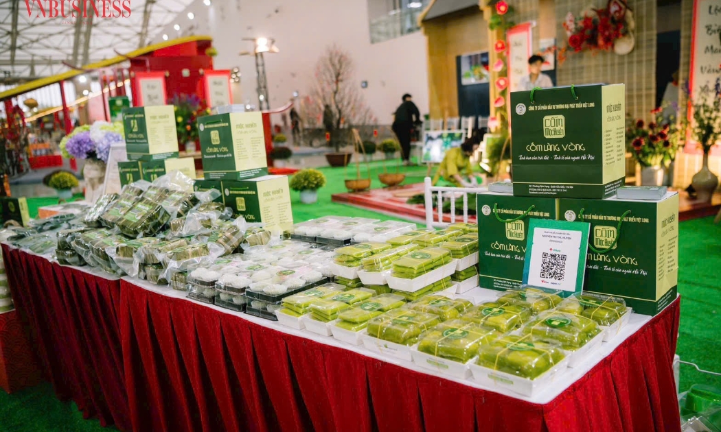 Bánh chưng, bánh cốm và nhiều thực phẩm OCOP của nhiều địa phương đều có nguồn gốc xuất xứ rõ ràng.