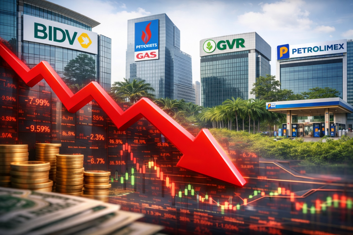 Nhiều cổ phiếu của DNNN điều chỉnh mạnh sau giai đoạn tăng nóng. (Ảnh minh hoạ)