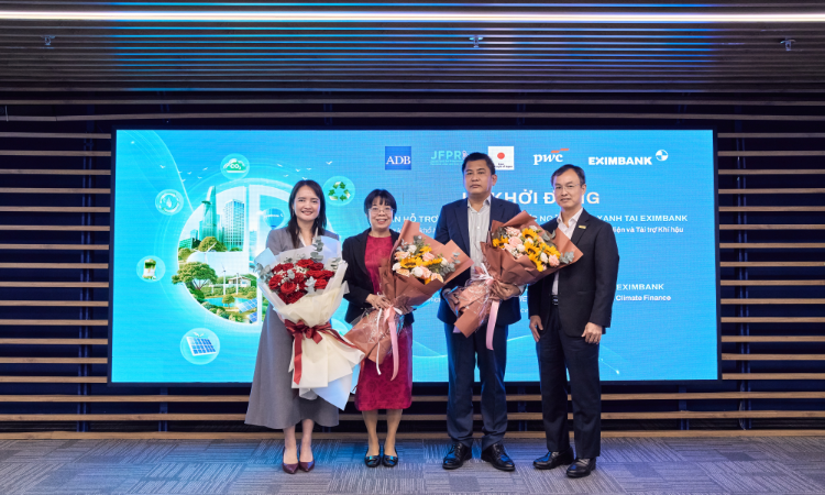 Eximbank khởi động chương trình hỗ trợ nâng cao năng lực ngân hàng xanh cùng ADB và PWC Việt Nam