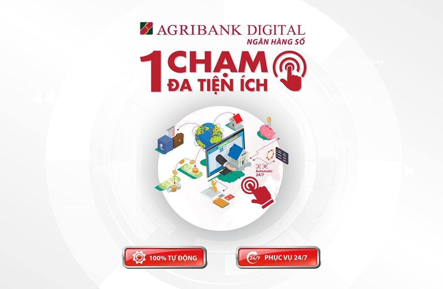 Agribank nâng cấp hạ tầng, đưa dịch vụ tài chính hiện đại đến mọi miền đất nước, thúc đẩy thanh toán không dùng tiền mặt