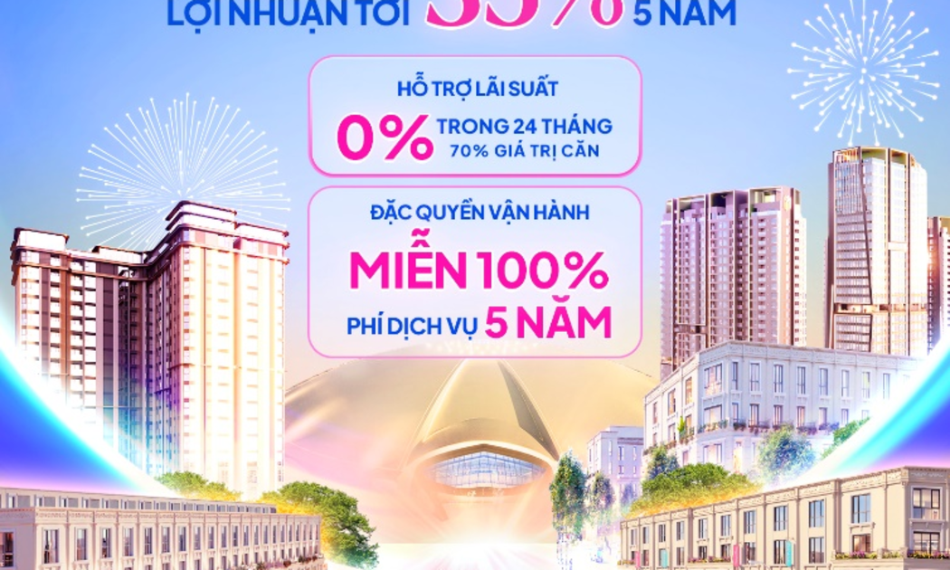 Vinhomes Global Gate vô địch về chính sách ưu đãi tại thị trường phía Bắc.